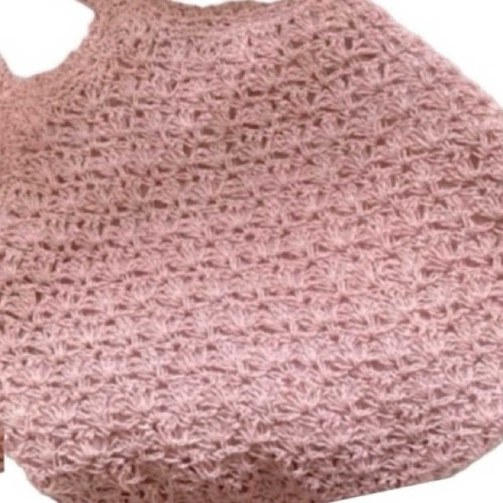 2 Vintage Crocheted Shoulder Bags - Picture 4 of 8